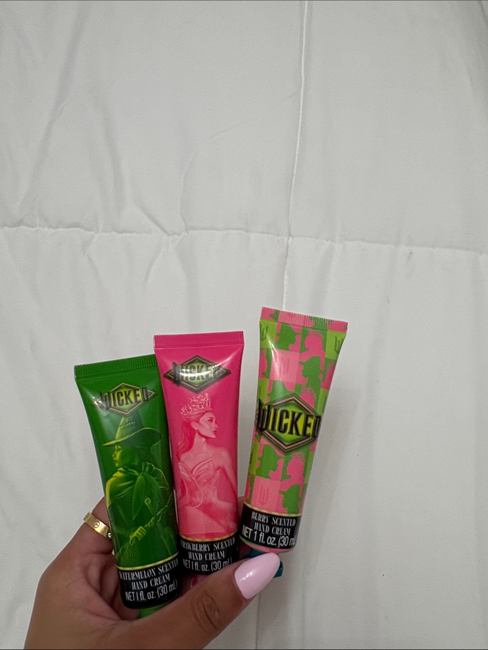 Wicked Hand Cream Trio - Green & Pink